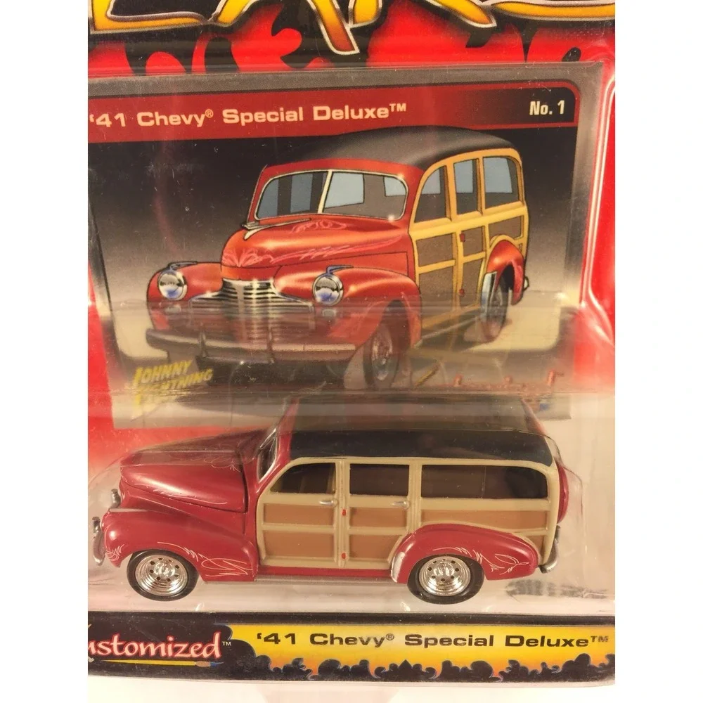 Johnny Lightning Street Freaks Kustomized 1941 '41 Chevy Special Deluxe Die-cast